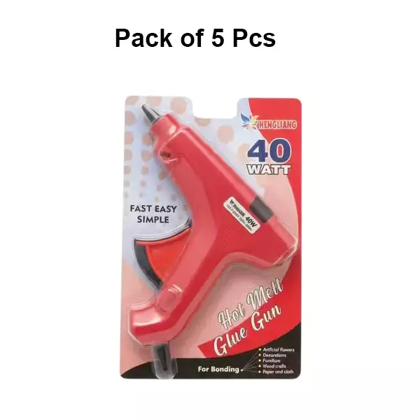 hengliang-glue-gun-3-free-glue-stick-40-w-operating-power-red-for-home-office-use-pack-of-5-pcs