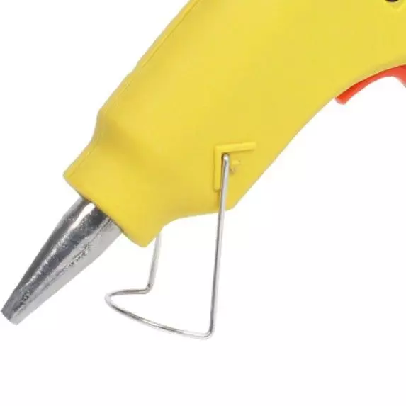 Fadman 20 W Hot Melt Mini Glue Gun with 30 Sticks Standard Temperature Yellow 7 mm Stick Dia., DFG30SKXYELO20WMINEE