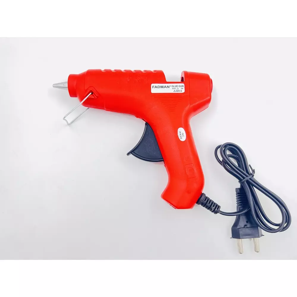 Fadman 40 W Glue Gun with 5 Sticks High Temperature Red 11 mm Stick Dia., RED40W-5ST-(FADMAN)