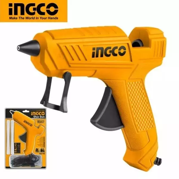 Ingco Heavy Duty Corded Glue Gun 100 W, 15-22 g/min Capacity, GG148