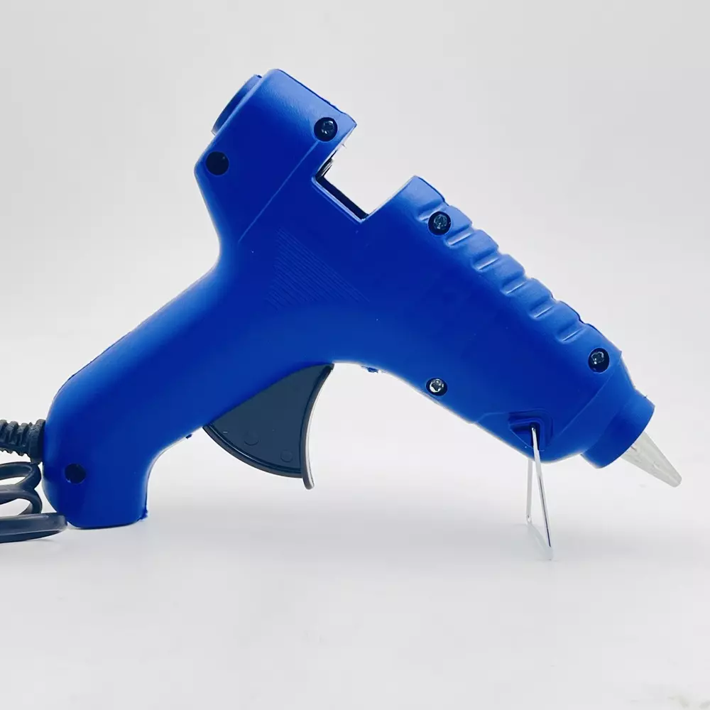 CRAFTYGUN 40 W Standard Temperature Glue Gun with 5 Stick Blue 11 mm Stick Dia., BLUE40W-5ST-(CRAFTYGUN)