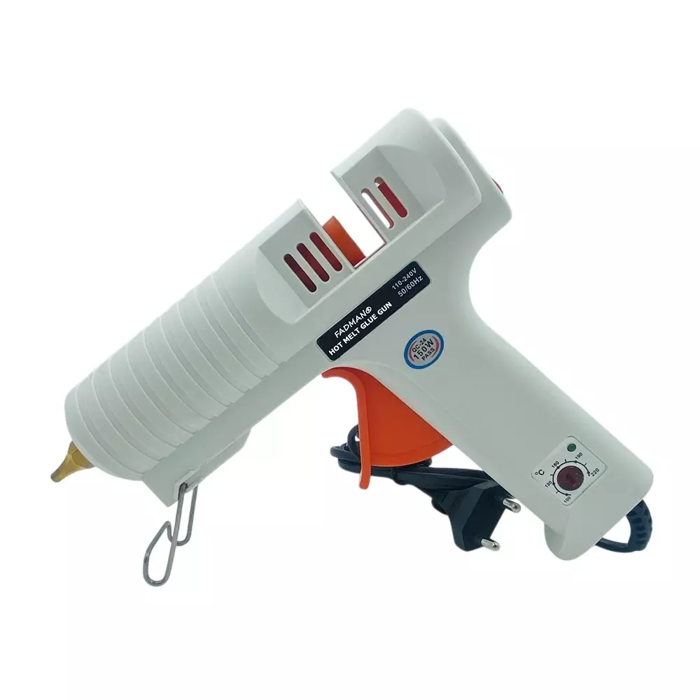 Fadman 150 W Hot Melt Glue Gun White 11 mm Stick Diameter, SH_FADMAN (WHITE) (150 WATT) 0 STICKS