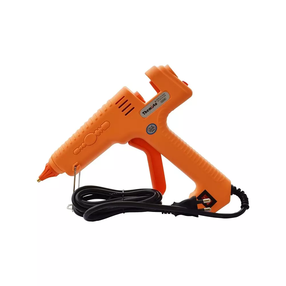 Themisto Glue Gun Corded Electric 200 W Trigger TH-GG200 (Pack of 5)