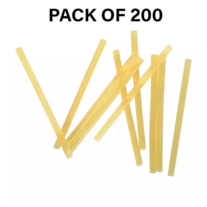 GENERIC Strong Gumming Sticks 11 mm Yellow (Pack of 200)