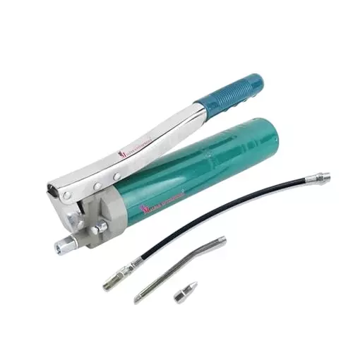 Malfah Enterprises Chain Grease Gun 400 cc Aluminium 10000 PSI Green & Silver, 103107