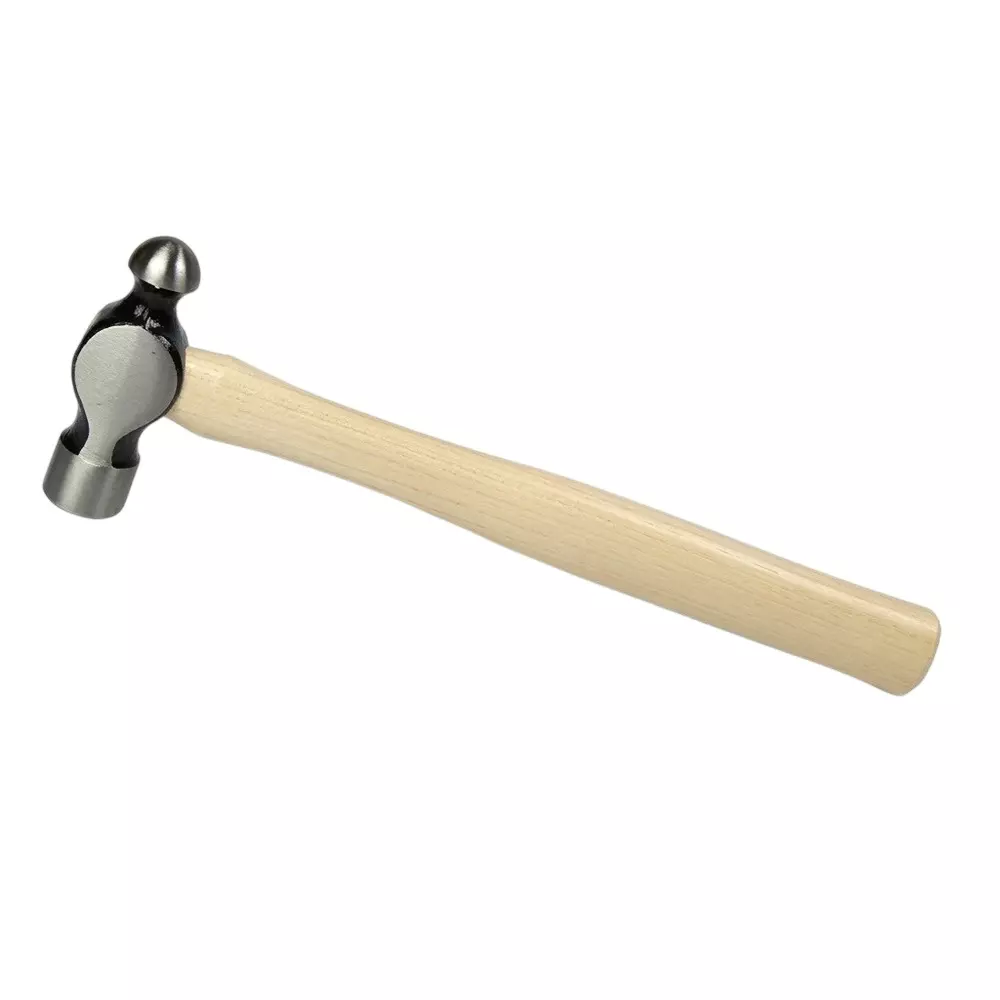 Blue-Point Ball Pein Hammer with Wooden Handle, Steel Head and 680 g (24 Oz) Size, BPB24