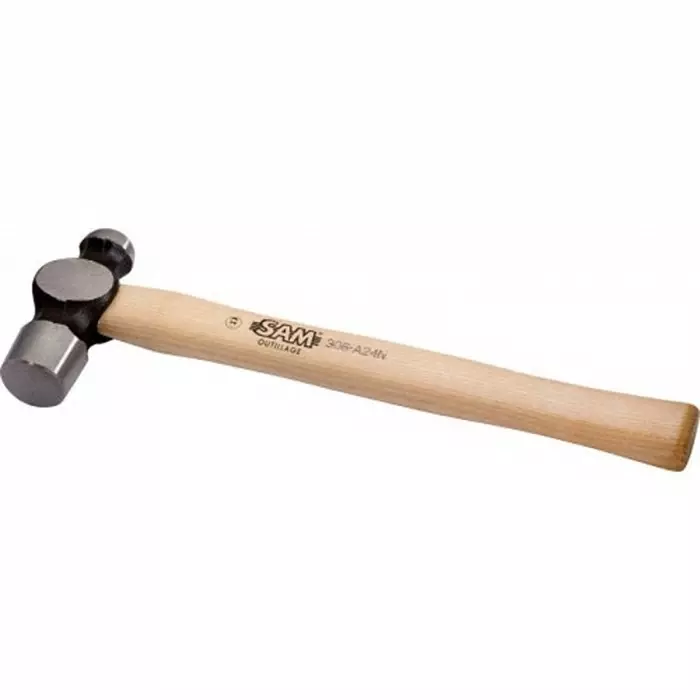 Sam Ball-Pein Hammer Steel Ha mmer with Metal Handle 775g, 306-A-24N