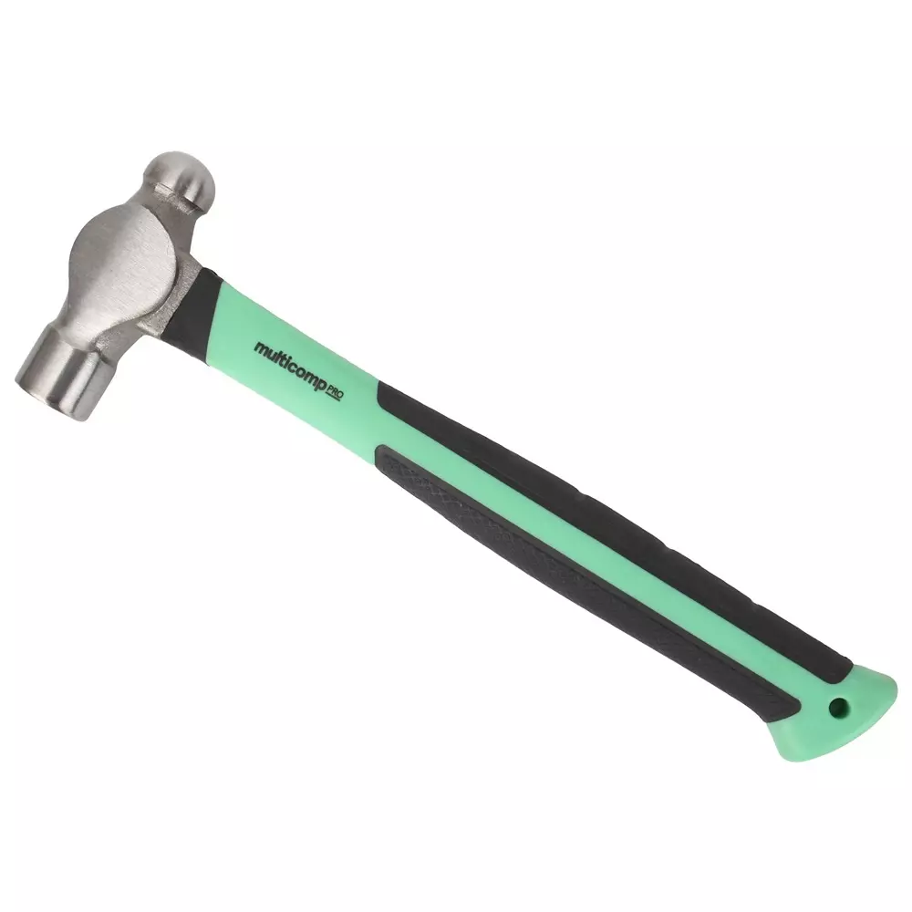 MULTICOMP PRO Ball Pein Hammer Carbon Steel Head Material, MP012227