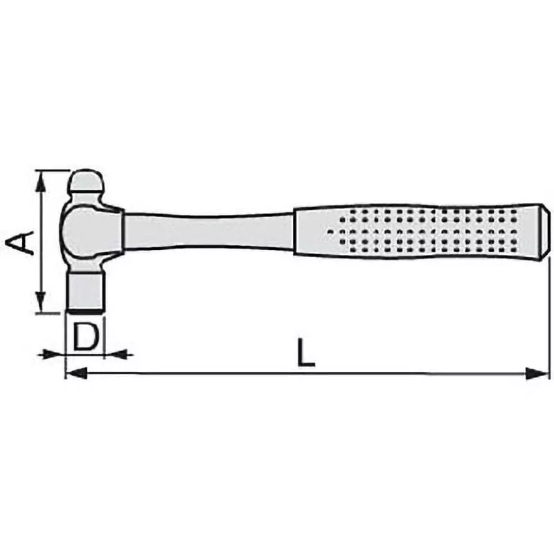 TONE Black Shaft Hammer 35 mm Head Diameter, BH-15