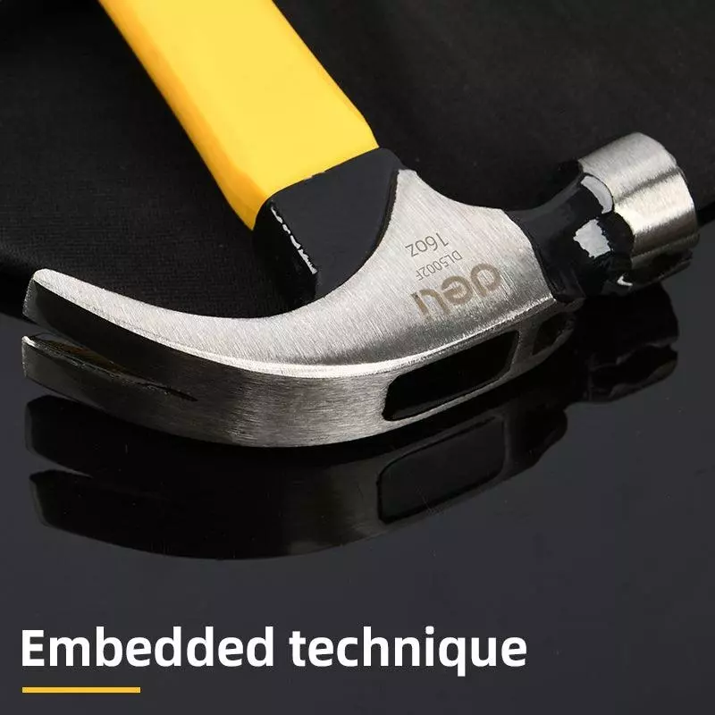 deli-multifunctional-claw-hammer-16-oz-unique-design-fiberglass-handle-edl5002f