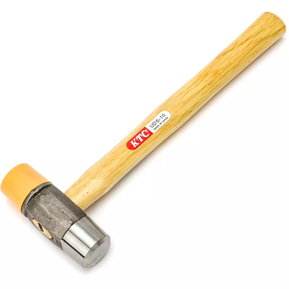 Ktc Combination Hammer Iron/Resin Head 1 Pound 300 mm Length, UD6-10
