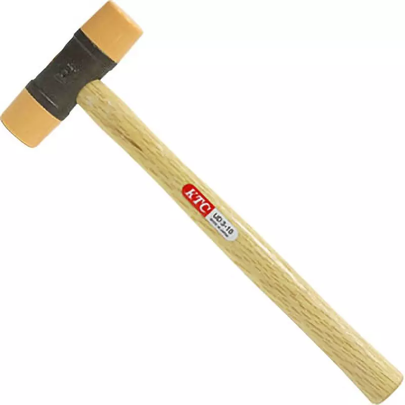 Ktc Plastic Hammer 1 Pound 330 mm Wood Handle 35 mm Head, UD3-10