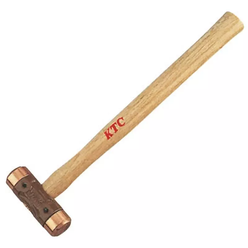 Ktc Copper Hammer 1 Pound 330 mm Wood Handle Replaceable Head, UD2-10