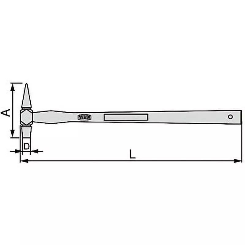 TONE Inspection Hammer 16 mm Head Diameter, HT-05