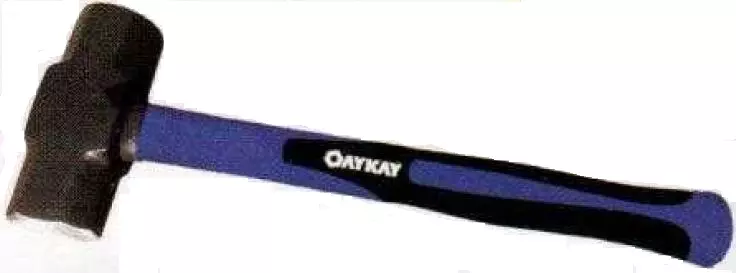 OAYKAY Ok-2536 Weight 2 lb Sledge Hammer With Fibreglass Handle