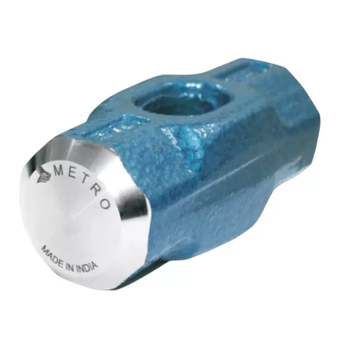 Metro Sledge Hammer Without Handle Double Face Fully Hardened 1.13 Kg (2 1/2 LB) Weight, SW25
