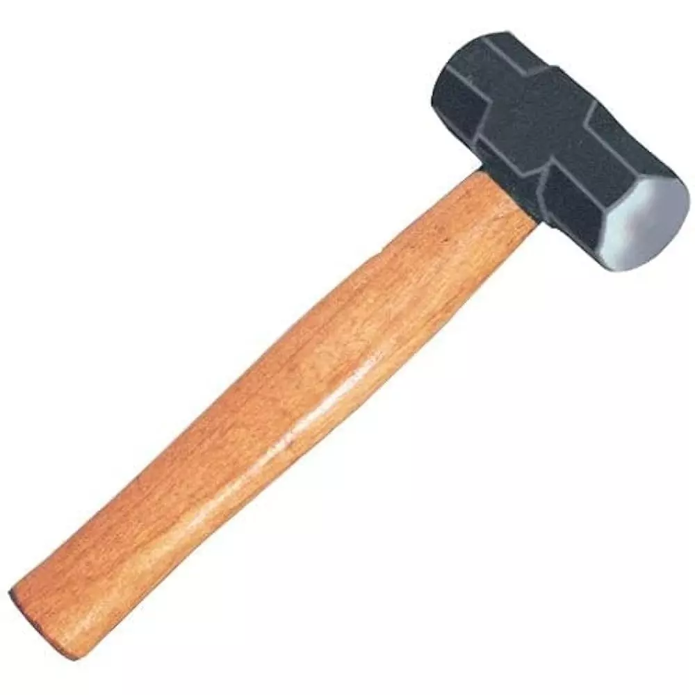 Kizer Sledge Hammer Alloy Steel Head With Wooden Handle 2.7 Kg (6 Lbs), KZ-321