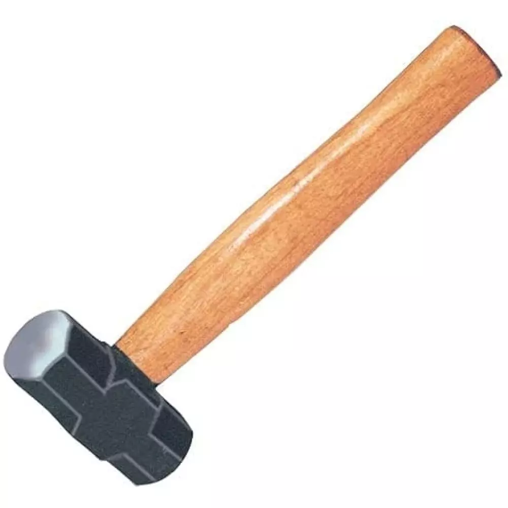 Kizer Sledge Hammer Alloy Steel Head With Wooden Handle 900 g (2 Lbs), KZ-47
