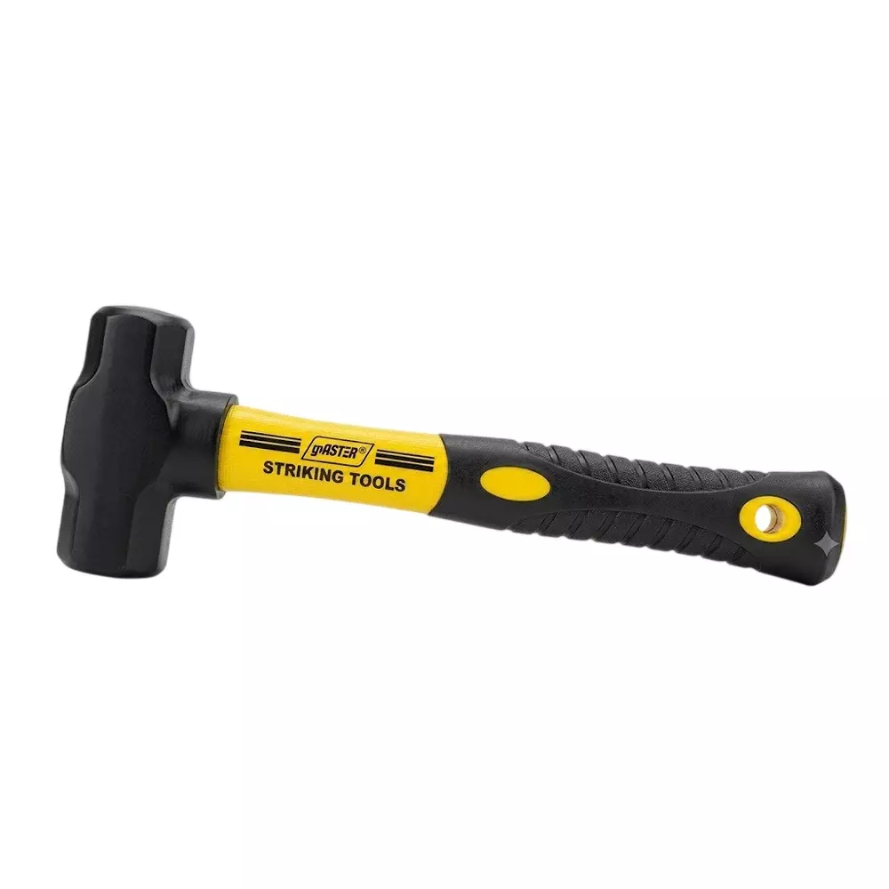 Inder Sledge Hammer Drop Forged with 12 inch (304.8 mm) Fiber Glass Handle and 3 lbs (1.36 Kg) Weight, 79E