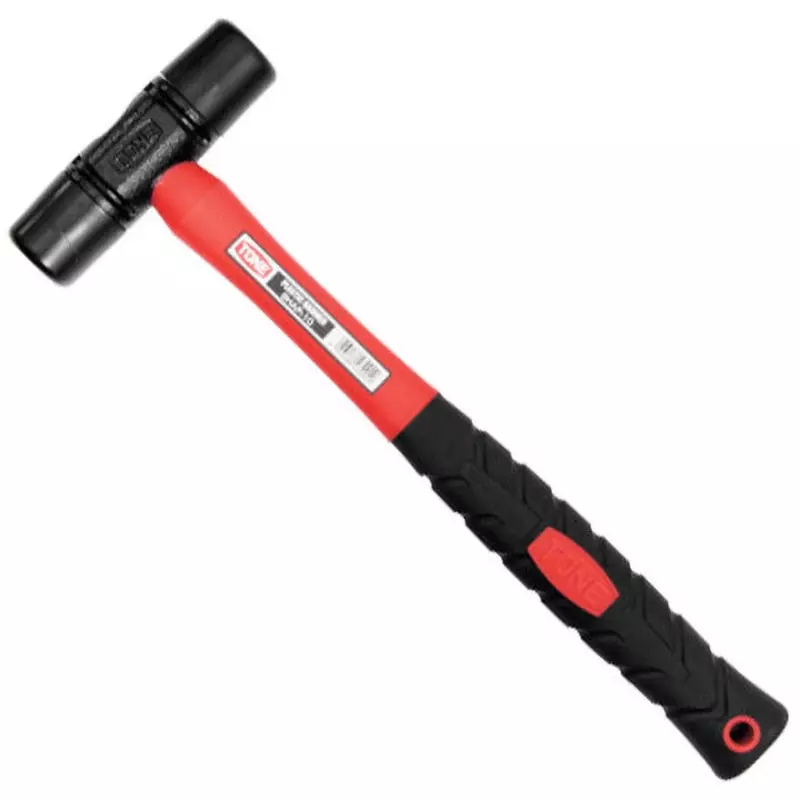 TONE Plastic Hammer Fiberglass Handle 32 mm Head Diameter, 330 Length, BHAP-10