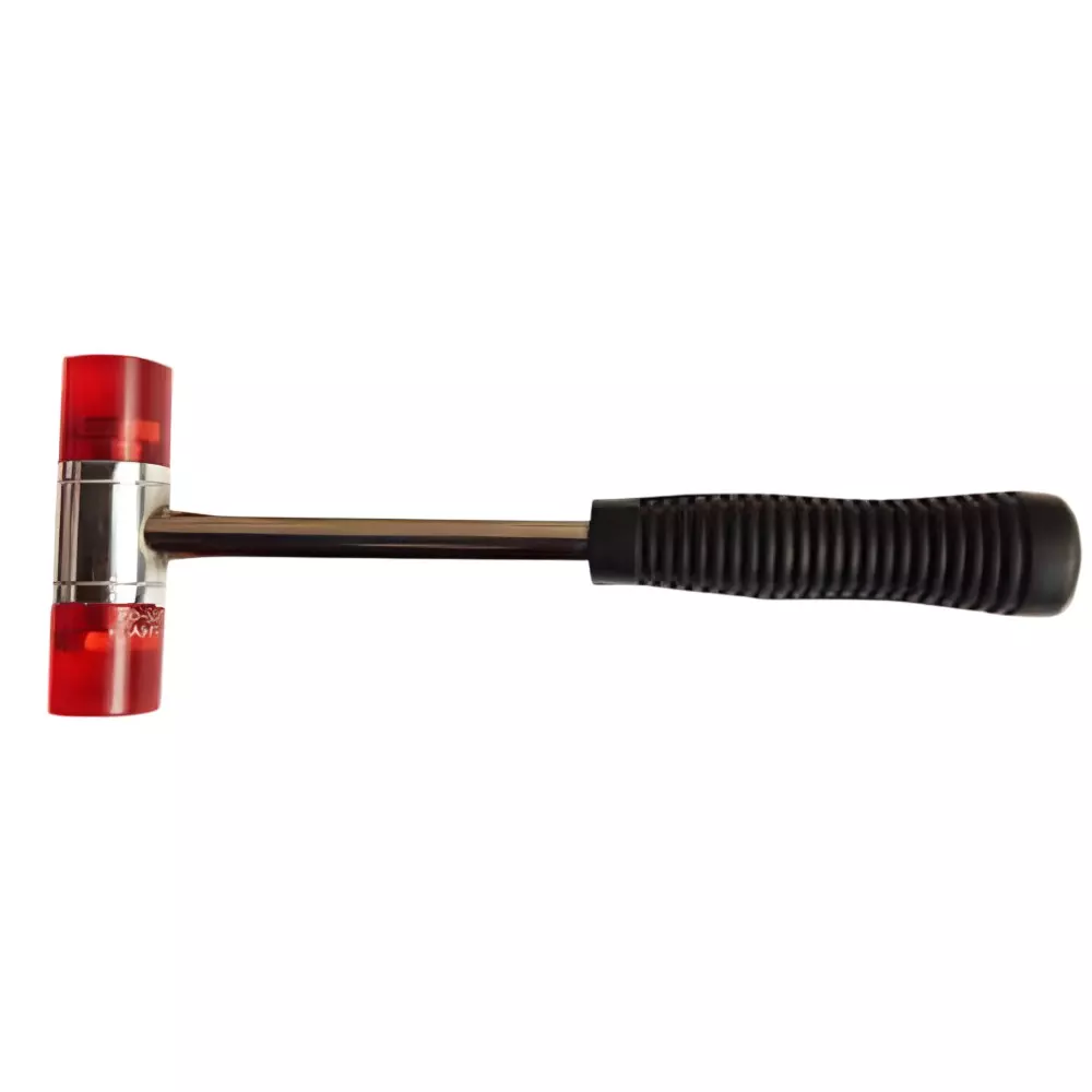 Jhalani Soft Faced Mallet Hammer 50 mm (1.97 inch) Face Diameter Rubber and Steel