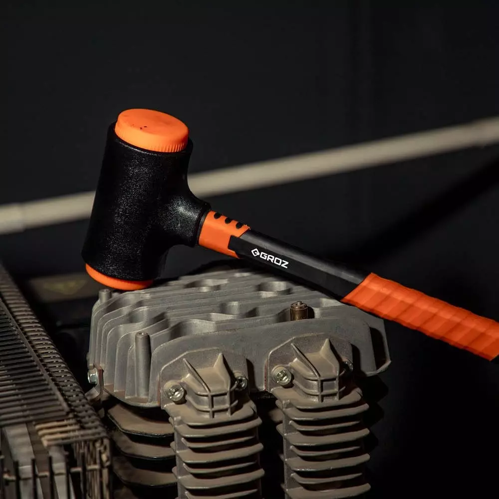 groz-dead-blow-hammer-fiberglass-handle-1275-kg-head-weight-2-x-polyurethane-face-dbfg4513uu