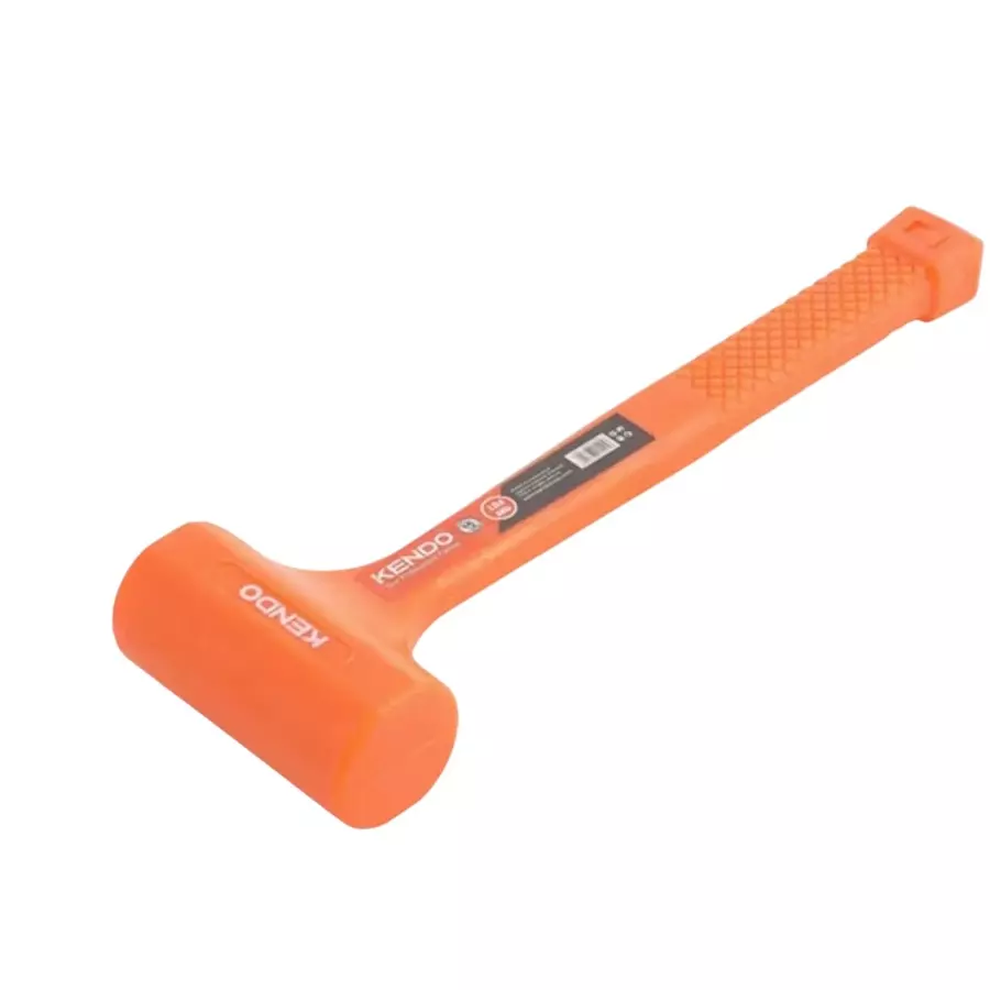 Kendo 680 g Orange PVC Dead Blow Mallet, 25545