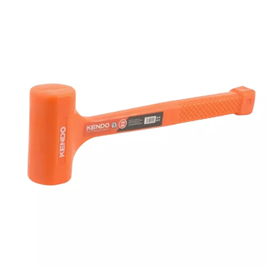 kendo-680-g-orange-pvc-dead-blow-mallet-25545