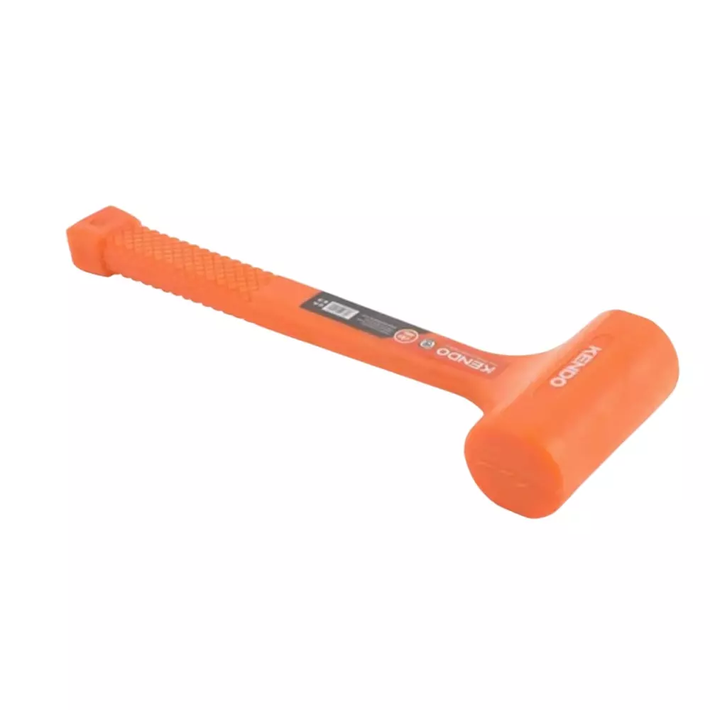 kendo-680-g-orange-pvc-dead-blow-mallet-25545