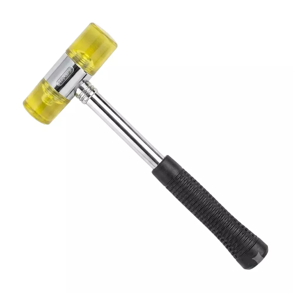 STANLEY 40 mm Soft Face Hammer with Anti Slip Grip Fibreglass Handle, STHT51773