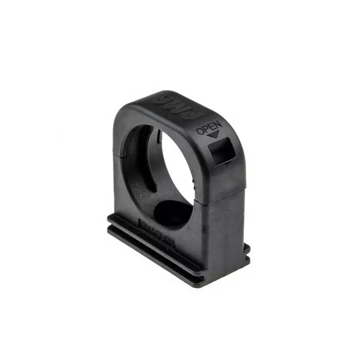 PMA Cable Clip Nylon 66 Black, BFH-23-0 (Pack of 4)