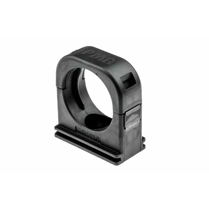 PMA Cable Clip Nylon 66 Black, BFH-23-0 (Pack of 4)
