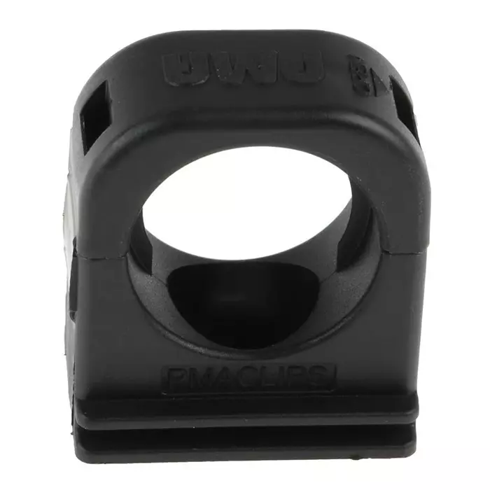 PMA Cable Clip Nylon 66 Black, BFH-17-0 (Pack of 4)