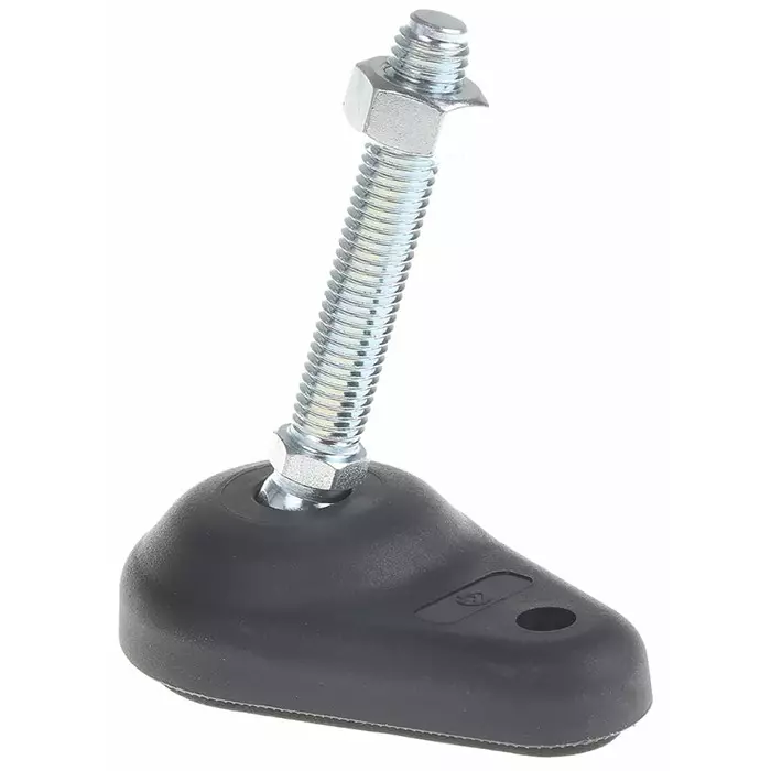 FlexLink M12 Thread Adjustable Foot 11 mm Groove, XCFS 12X60X71