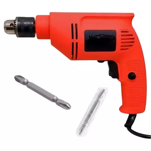 GENERIC Reverse Forward Powerful Drill Machine 10 mm Chuck Size with 65 mm Screwdriver Bits