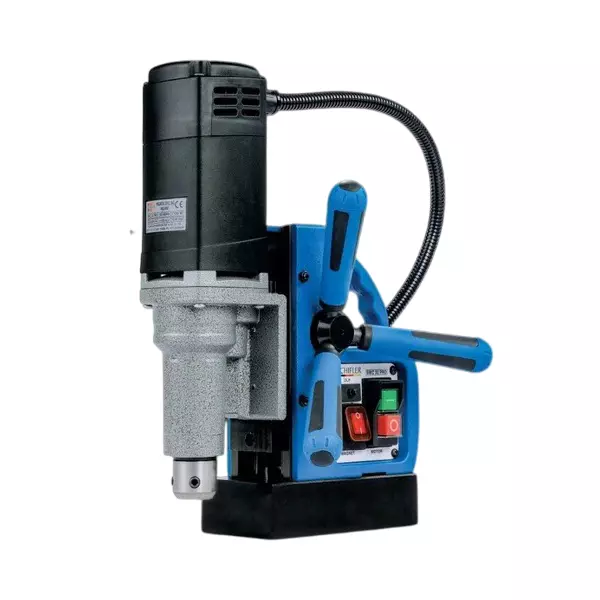 Schifler Magnetic Core Drill Machine Mild Steel 19 mm Spindle 1100 W Power 450 rpm Speed Blue & Black for Industrial Use, SWC 32 PRO