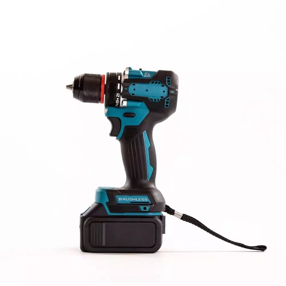 Jawsons Cordless Electric Drill Machine 21 V Brushless Motor 2 Speed 0-1500 RPM 40 Nm Torque with Rechargeable Li-Ion ‎Battery, ‎MN-GRDR-RTRY
