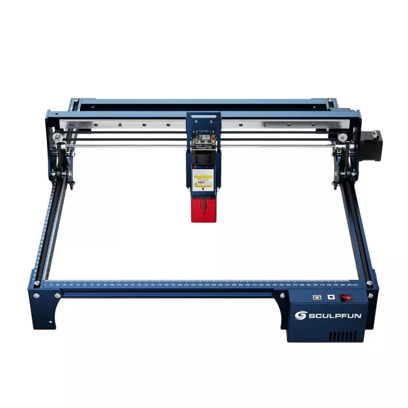 SCULPFUN Laser Engraving Machine with Automatic Air-Assist 10 W, S30 Pro