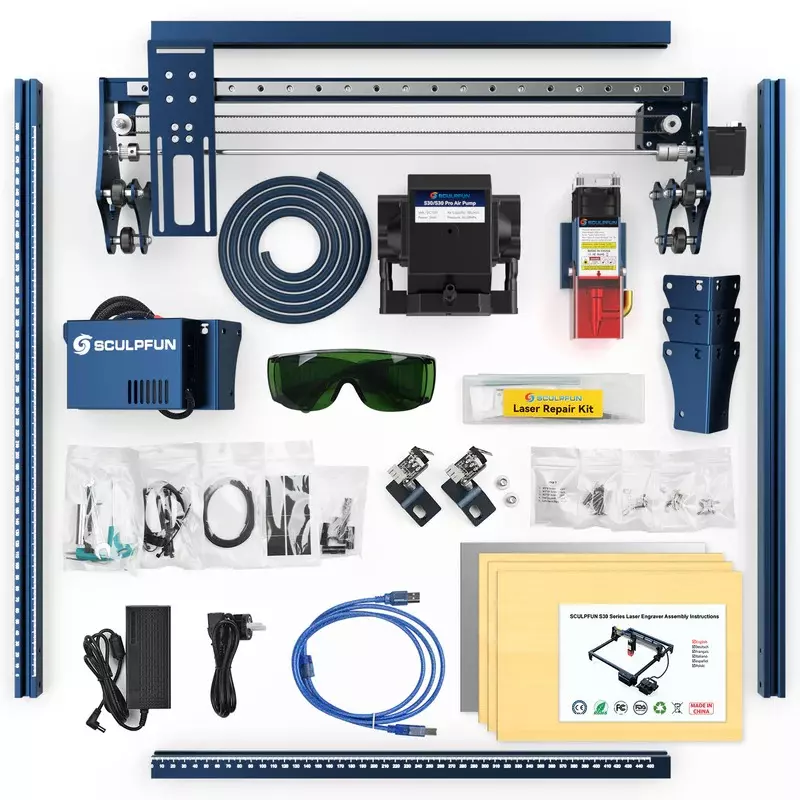 sculpfun-laser-engraving-machine-12-v-automatic-air-pump-included-s30