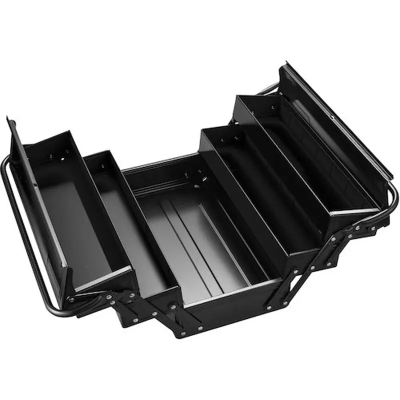 TONE Tool Case Steel Black 405 x 105 x 65 mm Top Dimension, BX430BK