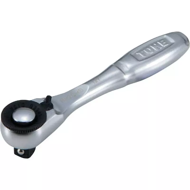 TONE Compact Short Ratchet Handle (Hold Type) 6.35 mm Square Drive, RH2CHS