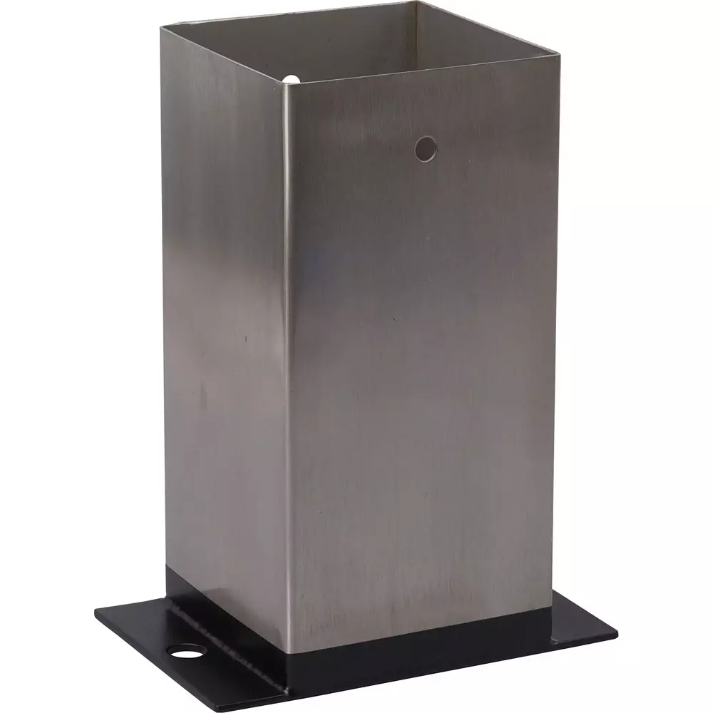 MonotaRO Stainless Steel Column Base Hardware Box Type, 118