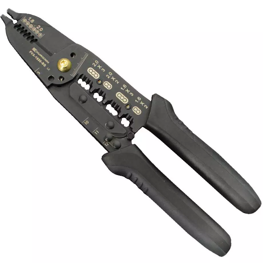 FUJIYA Electrician VA Wire Stripper 235 mm Overall Length, FVA-1630-BG