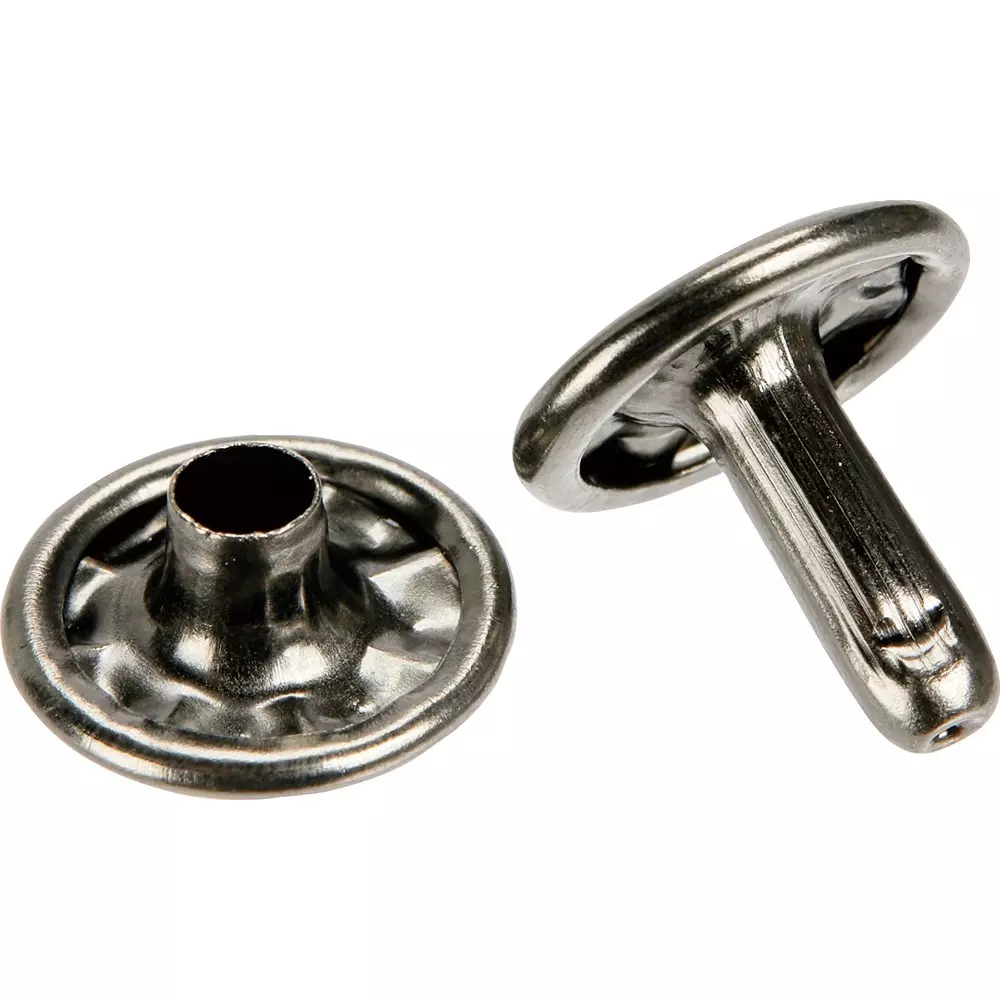 TRUSCO Oversized Rivet Black Nickel Plating Color, P-THP-TCBN (Pack of 20 Pcs)