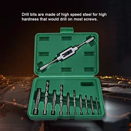 generic-screw-extractor-left-hand-drill-bit-set-2-to-75-mm-hhs-bolts-removal-11-pcs-set