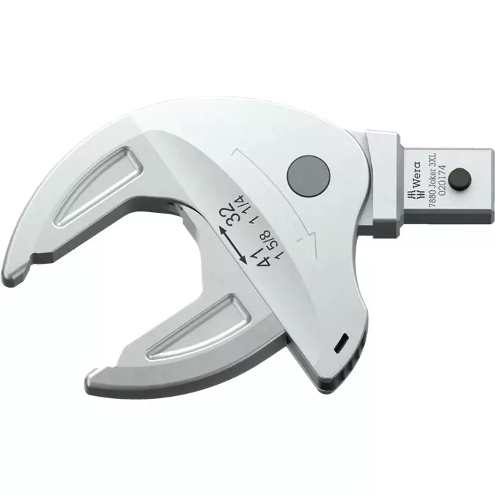 Wera Insert Spanner 1 1/4, 1 5/16, 1 3/8, 1 7/16, 1 1/2, 1 5/8 Inch (32, 34, 35, 37, 38, 41 mm) Size Silver for Industrial Use, 05020174001
