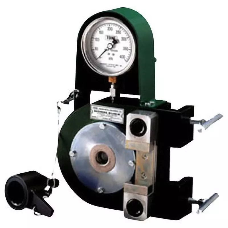 TONE Axial Force Gauge Hydraulic Type 50 to 400 kN Range 5 kN Scale, TMC-400