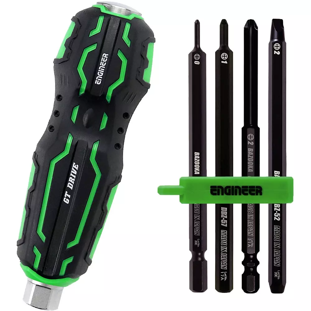 Engineer Gt Drive Screw Bazooka Set 194 mm Overall Length, DZ-76