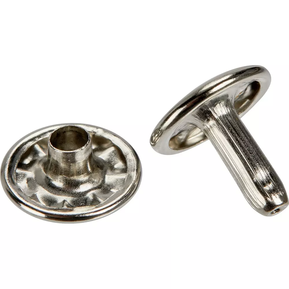 TRUSCO Oversized Riveted Nickel Plating Color, P-THP-TCN (Pack of 20 Pcs)