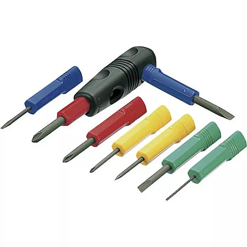TRUSCO Screw Driver Set Pp+Tpe, TD-8S (Pack of 8 Pcs)